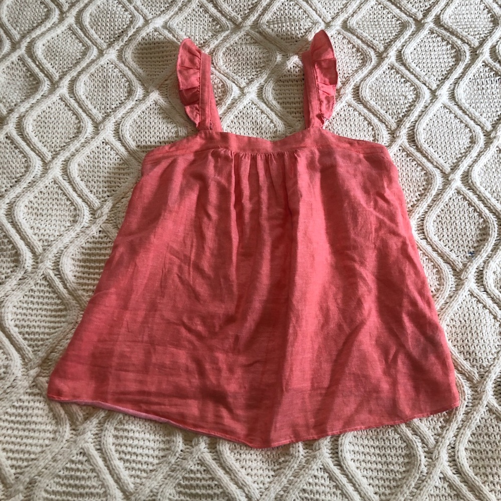 Old Navy Tank with Ruffle Sleeves